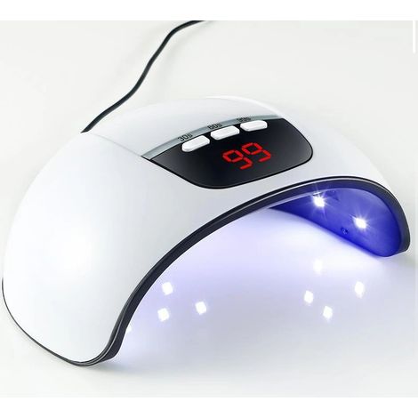 54W Infrared Sensor Nail Phototherapy Lamp, Smart Nail Phototherapy Machine, USB (1/4)