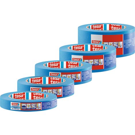 NASTRO PER MASCHERATURA 'PRECISION MASK 4440' mm 38 x mt. 50 - colore blu- 4 pezzi - TESA