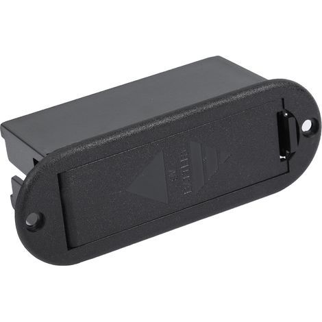 Organizer-Etui aus PU-Leder für Tonabnehmer von E-Gitarren und Bässen, 9V-Batteriefachdeckel, Aufbewahrungsbox (02) (1/5)