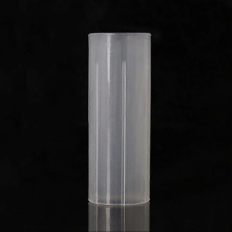 Boîte de rangement transparente pour batterie au lithium 18650 avec étui et tube isolant fixe en plastique (1/5)