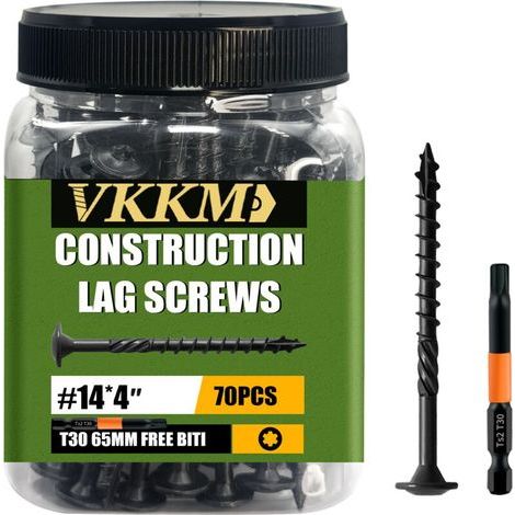Clous pour Chaînettes Noirs, 70Pcs 144\" - Fixation Chaînettes Arbres, Jardin/Pépinière, Anti-Rouille, Pour Jardiniers & Amateurs (1/5)