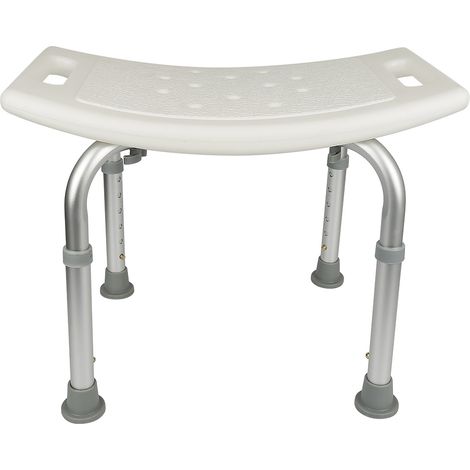 Tabouret de Baignoire Blanc 150 kg (1/3)