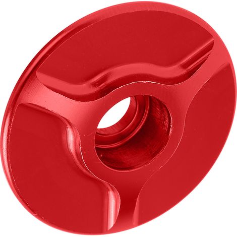 Cache-jeu de fourche avant en aluminium pour VTT et vélo de route (rouge) (1/5)