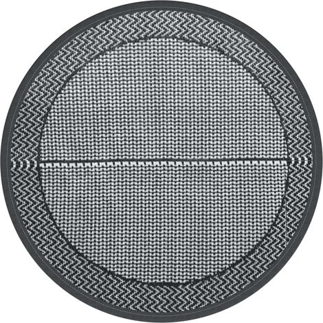 Tapis d'extérieur ARAKIL gris Ø160 cm PP