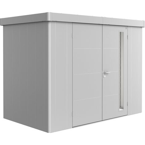 Casetta Neo 1C doppia porta, grigio quarzo metallizzato (1/5)