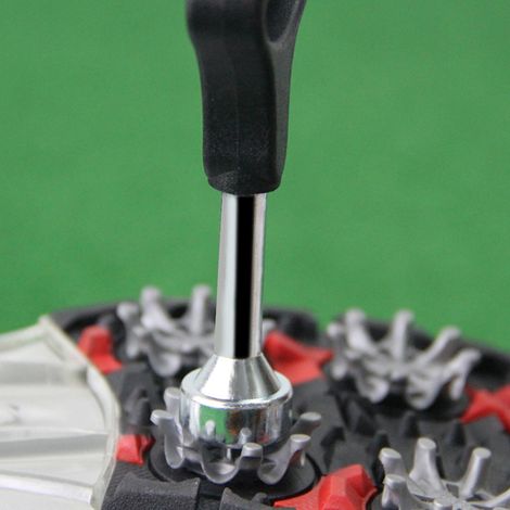 Outil d'entretien et de démontage de crampons de chaussures de golf portatif et durable (1/5)