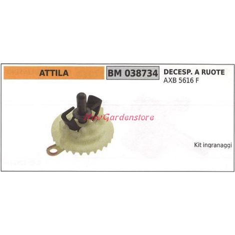 Ingranaggio Albero motore ATTILA motore decespugliatore a ruote AXB 5616 F 038734