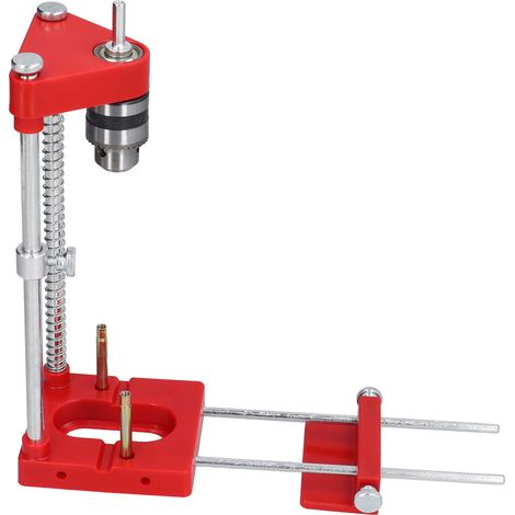 Tragbare Bohrschablone für Holzbearbeitung, präzise Positionierhilfe, verstellbares Set (1/5)
