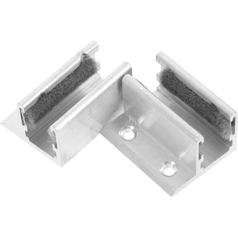2 pièces guide de sol pour porte de grange coulissante (1/5)