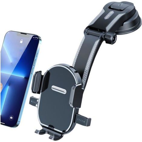 Support Téléphone Voiture - Ventouse - Rotation 360° - Compatible Smartphones - 1 Pièce (1/5)