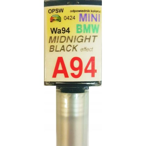 Reparación de arañazos en la pintura del BMW Mini A94 negro medianoche, 10 ml ARA (1/5)