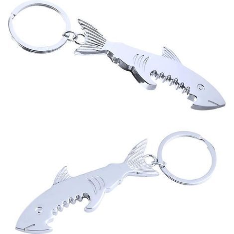 Bottle Opener - Unspecified - 2 Pcs - Stainless Steel - Silver - Creative Bottle Opener (1/4)