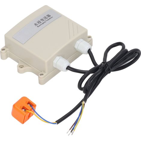 Transmetteur étanche à l'eau IP65, surveillance 24 h/24, détection de fuites d'eau, alimentation CC 10-30 V (1/5)
