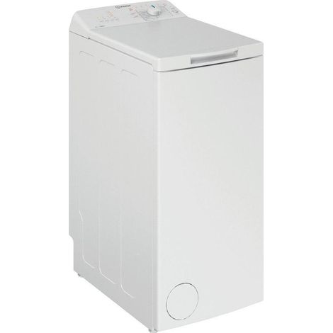 Indesit BTWL60400EEN Lavadora blanca 6 kg de carga superior (1/3)