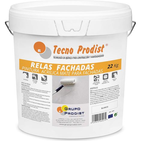 Tecno Prodist Relas Fachadas - Pintura Impermeabilizante para Fachadas
