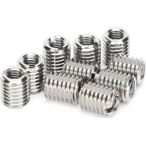 10-teiliges Set Reduzier- und Reparaturwerkzeug für M6x1,0-Innengewinde und M10x1,5-Außengewinde