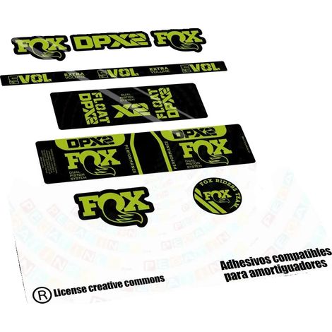 Pegatinas, vinilo resistente, colores personalizables, verde lima 2 (1/2)
