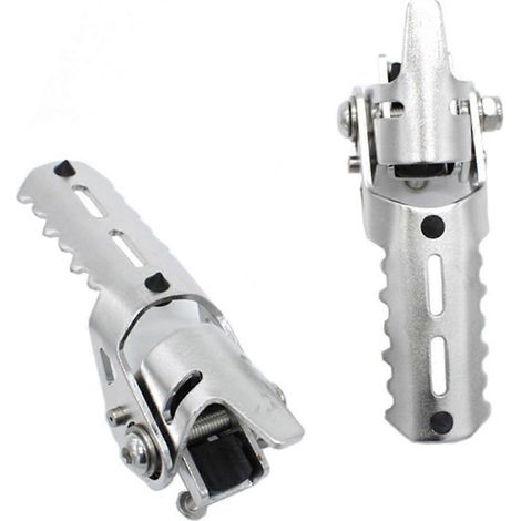 Para R1200GS LC R1250GS R1200 GS R 1250 GS 2014-2023 Estriberas delanteras plegables para motocicletas de carretera con abrazaderas (1/5)