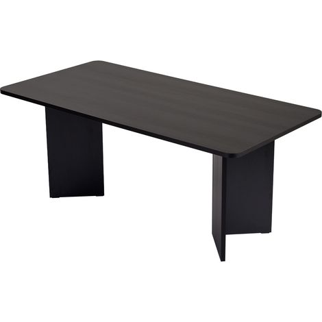 Tavolo da pranzo in legno "Linza" 180 x 90 x 75 cm - Legno nero