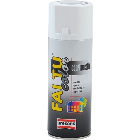 Arexons Coprimacchia Spray Acrilico Bianco Opaco (1/2)