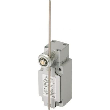 Interruptor de límite metálico 1R 1Z de acción rápida con varilla de acero inoxidable Ø3 PBM1E71PZ11 A37-3580