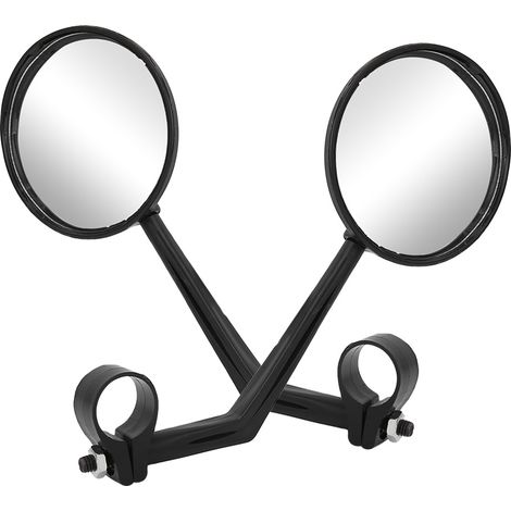 Rétroviseur professionnel pour guidon de trottinette Xiaomi, grand champ de vision, avec réflecteur arrière intégré pour Xiaomi. (1/5)