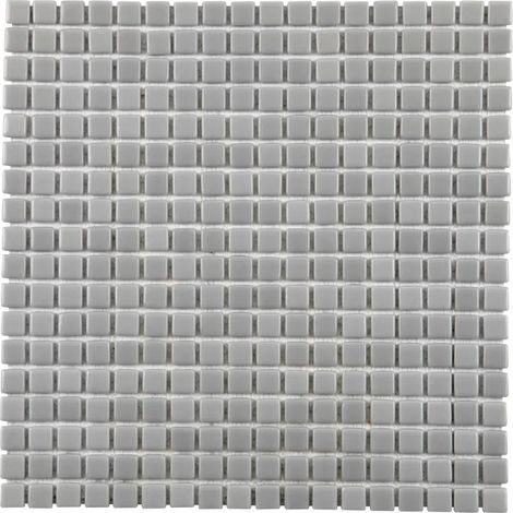 Mosaïque Verre - Gris - 30 x 30 cm - Carrés