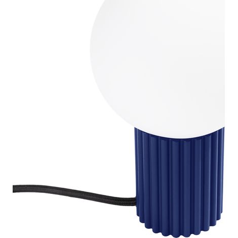 Lampe à poser SFERA PureLume bleu ultramarin verre G9 (1/5)