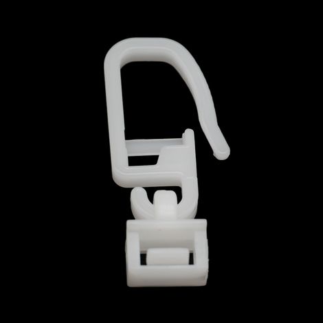 Gerade Vorhangschienen-PVC-Rolle mit kleinen Flügeln, geräuschlose Vorhangrolle, LKW-Schienenräder (20 Stück) (1/5)