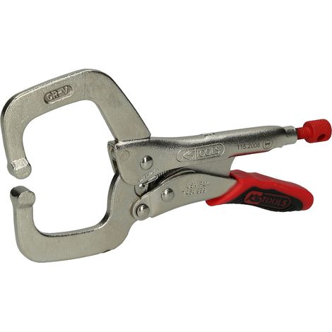 KS Tools Schweiß-Klammer-Gripzange mit Easy-Release, 165 mm (1/3)