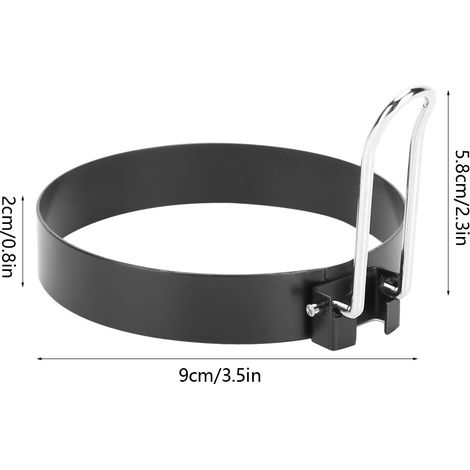 2 pièces Anneaux en Acier Inoxydable pour Façonner des Œufs Ronds, Poêle Antiadhésive, Accessoire de Cuisine