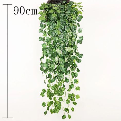 (B1-2 pièces) Jardinière murale en rotin tressé à la main, panier en rotin tressé, support pour plantes grimpantes, pot de jardin, jardinière murale (1/4)