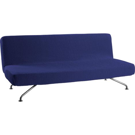 Housse de canapé clic clac Modèle émilie 39x60x6 cm Bleu Marine (1/5)