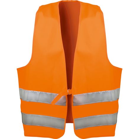 Gr .L (54/56) ERNST TEXTIL-WARNWESTE ORANGE orange ERNST Textile warning wai (1/2)