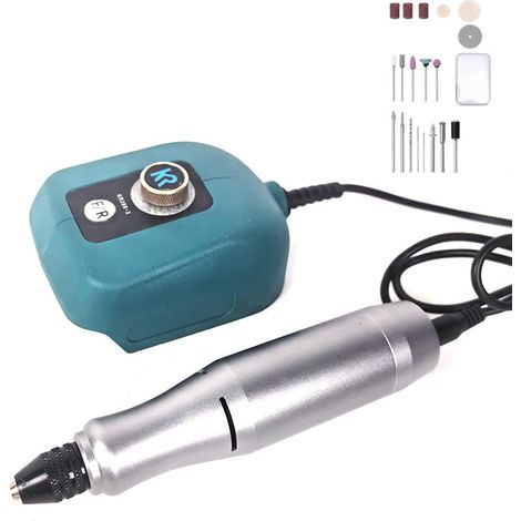 Smerigliatrice elettrica in miniatura, regolazione continua della velocità, trapano elettrico, utensile rotante, lucidatrice elettrica, velocità variabile (1/5)