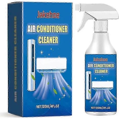 1 spray nettoyant mousse pour climatiseur, dépoussiérant sans lavage pour serpentin et condenseur, désodorisant pour climatiseur (1/4)