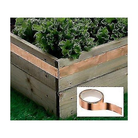 Kupferband gegen Schnecken – 10 mm breit – 20 m Rolle