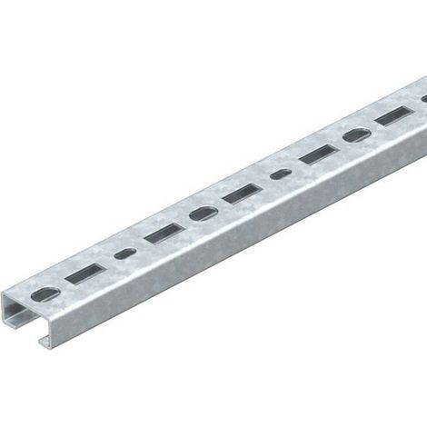[NEUWERTIG] B-Ware OBO Bettermann Profilschiene Kabelschiene Metall 700x30x15mm robust 10 Stück (1/2)