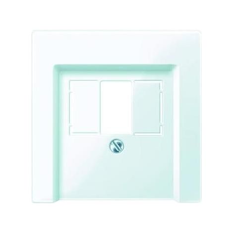 Merten TAE-Abdeckung System M, aktivweiß, 296025 Merten (1/5)