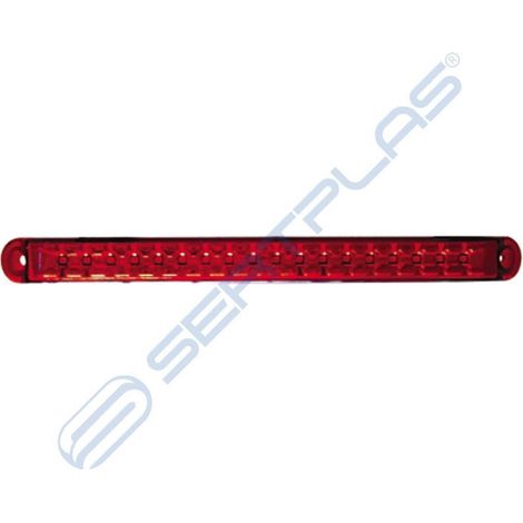 LED Seitenmarkierungsleuchte 18 LED 12-24V Rot