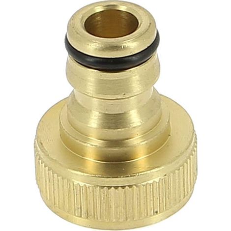 Anquier – Raccord rapide femelle 3/4" (20x27) – Nez de robinet laiton – Fixation facile pour installation rapide – Pour chantiers humides (1/5)