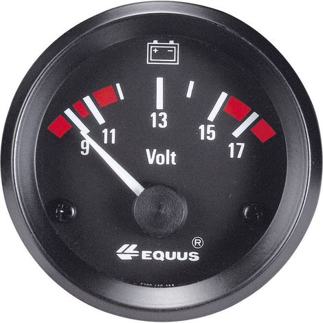 Equus 842060 Voltmeter compatto e moderno per auto