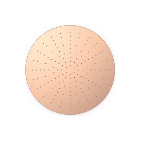 Pommeau de douche encastré au plafond Or Rose Mat 24K - TRES 13495001OPM