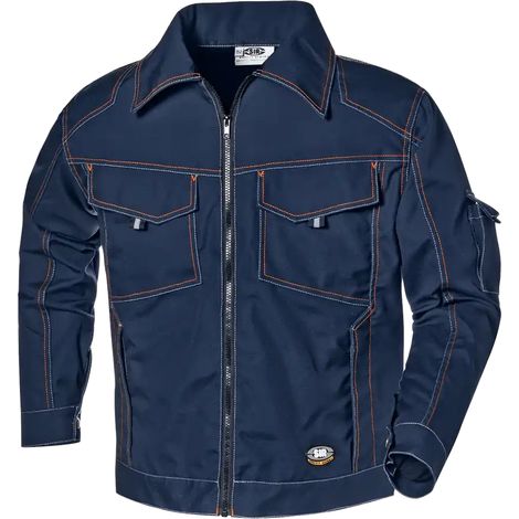 SIR SAFETY SYSTEM FIGHTER Veste de travail multipoches bleu Taille S