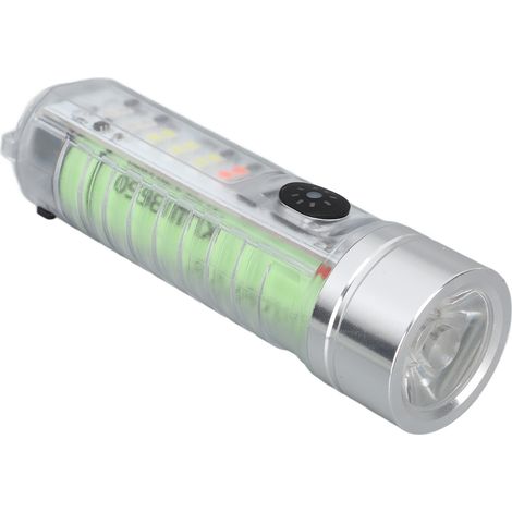 Mini lampe torche d'extérieur rechargeable par USB, lampe de travail avec 3 LED, lampe torche magnétique d'urgence à mise au point fixe (1/5)
