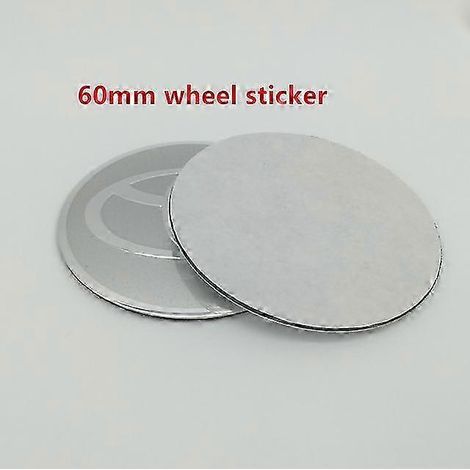 Satz mit 4 Toyota Felgennabenkappen (56 mm, 60 mm und 65 mm), silberfarben. (1/5)