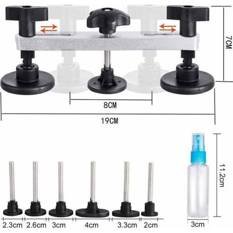 Kit Débosselage Sans Peinture - Outil Réparation Carrosserie Automobile - Pour Réparer Dents sur Voiture Réfrigérateur Moto - 1 Pièce (1/4)