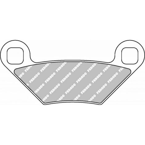 Plaquette de frein Métal Fritté Sinter Grip Off Road - R90 (1/2)