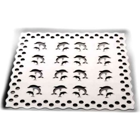 Tappeto Doccia Delfino Bianco Cm 52X52 Xtra 10517