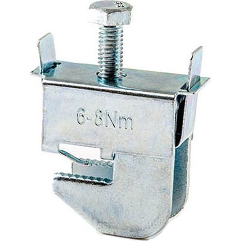 IDE – Connecteur équipotentiel pour barrette de terre – Cuivre 12x4mm à 12x5mm – Acier galvanisé – Conducteurs 1 à 50mm²
